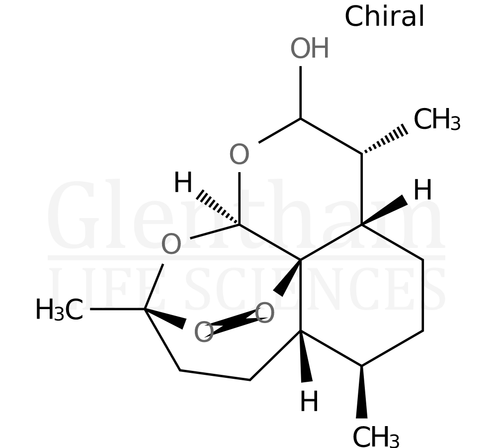 Structure for Dihydroartemisinin