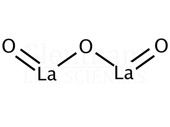 Structure for  Lanthanum oxide, 99.999%  (1312-81-8)