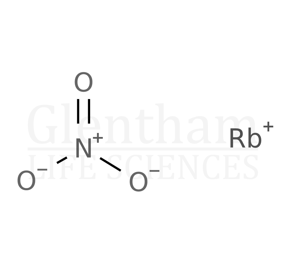 Rubidium nitrate, 99.8% Structure