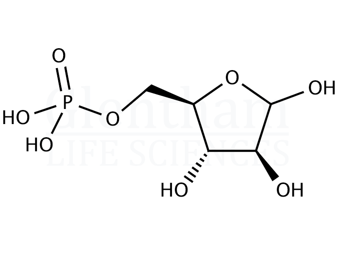 D-Arabinose-5-phosphate Structure
