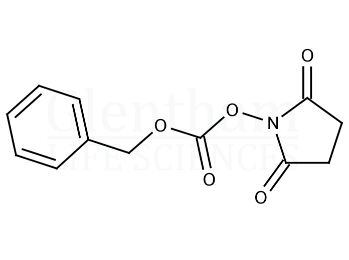 N-(Benzyloxycarbonyloxy)succinimide Structure