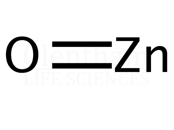 Zinc oxide, 99.5%, Ph. Eur., USP grade Structure