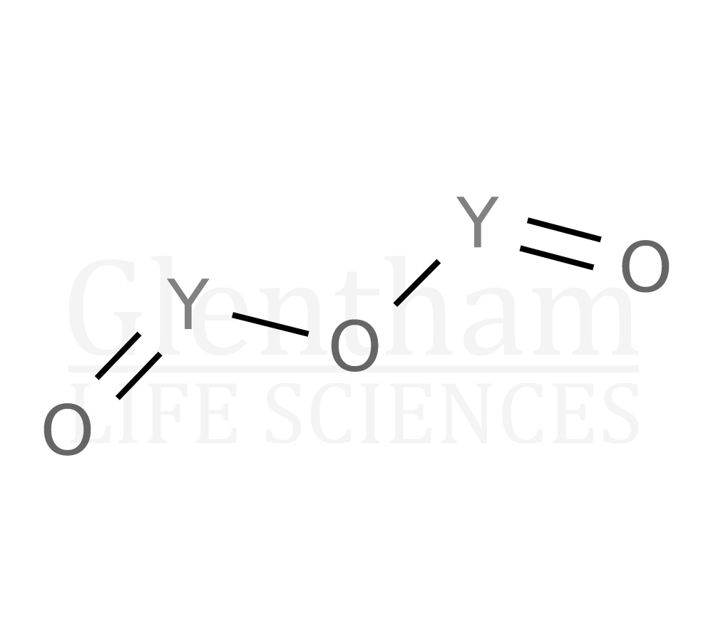 Structure for  Yttrium oxide, 99.9999%, ampouled  (1314-36-9)