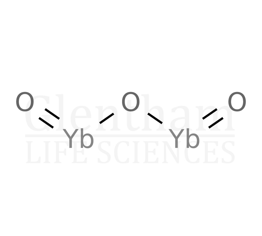 Structure for Ytterbium oxide, 99.999% (1314-37-0)