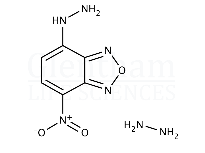 Structure for 4-Hydrazino-7-nitro-benzofurazan hydrazine adduct