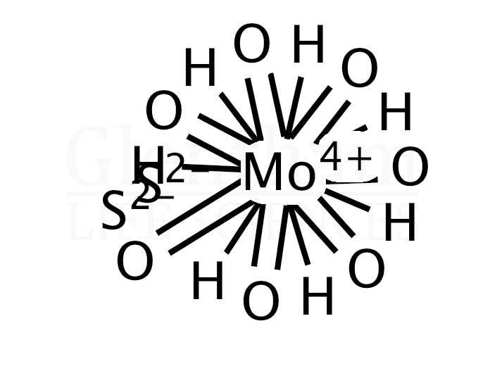 Structure for Molybdenum(IV) sulfide, 98+%