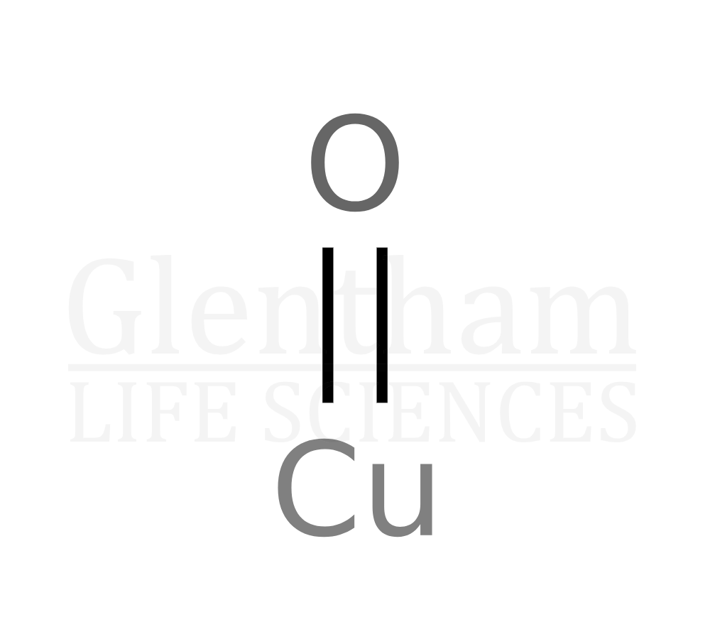 Copper(II) oxide, tech.,96+% Structure