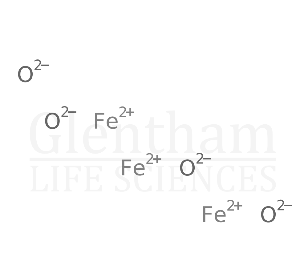 Iron(II, III) oxide, 97% Structure