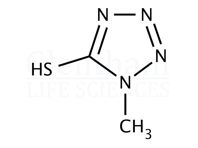 5-Mercapto-1-methyltetrazole Structure