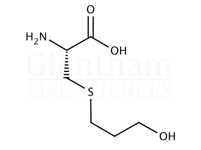 S-(3-Hydroxypropyl)cysteine Structure