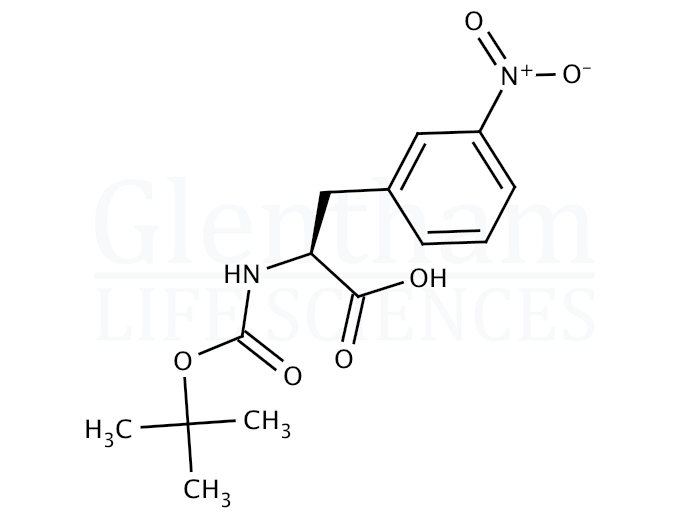Structure for Boc-Phe(3-NO2)-OH