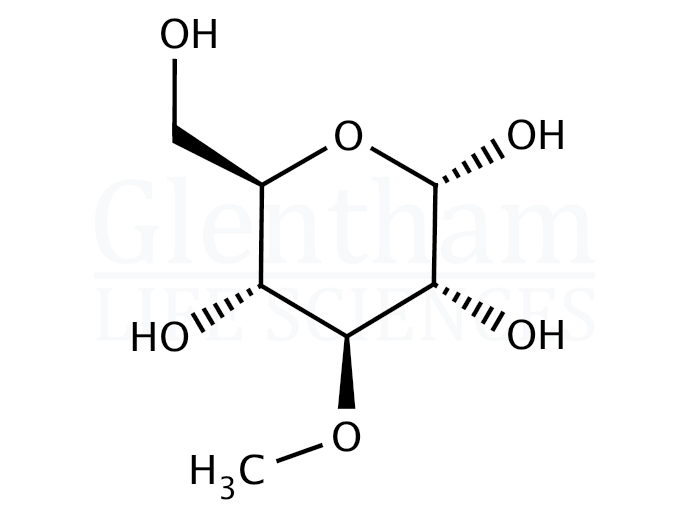 3-O-Methyl-D-glucopyranose Structure