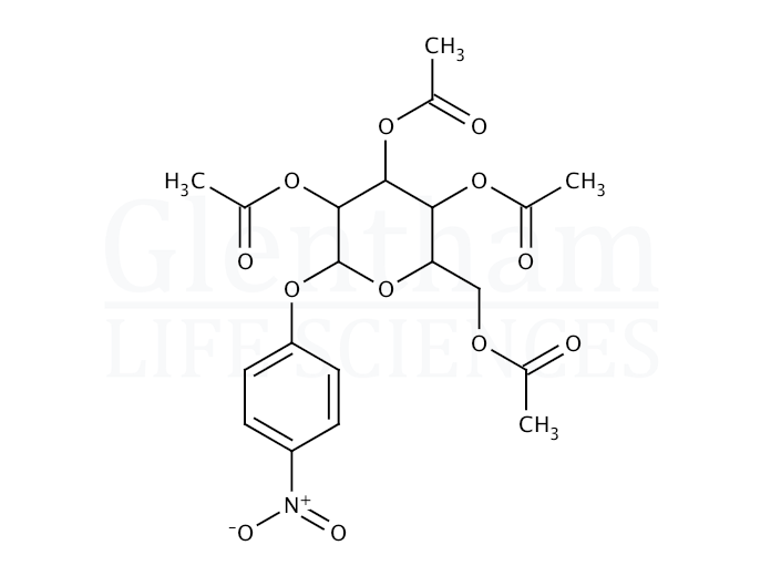 4-Nitrophenyl 2,3,4,6-Tri-O-acetyl-α-D-mannopyranoside Structure