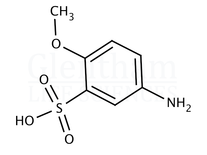 2-Amino-5-methoxybenzenesulfonic acid Structure