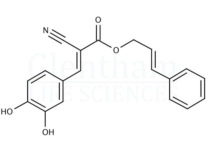 CDC (Cinnamyl-3,4-dihydroxy-α-cyanocinnamate) Structure