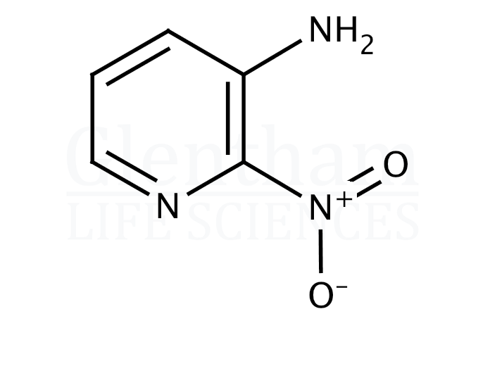 Structure for 3-Amino-2-nitropyridine (13269-19-7)