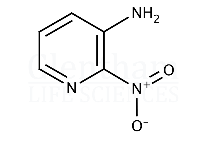Structure for  3-Amino-2-nitropyridine  (13269-19-7)