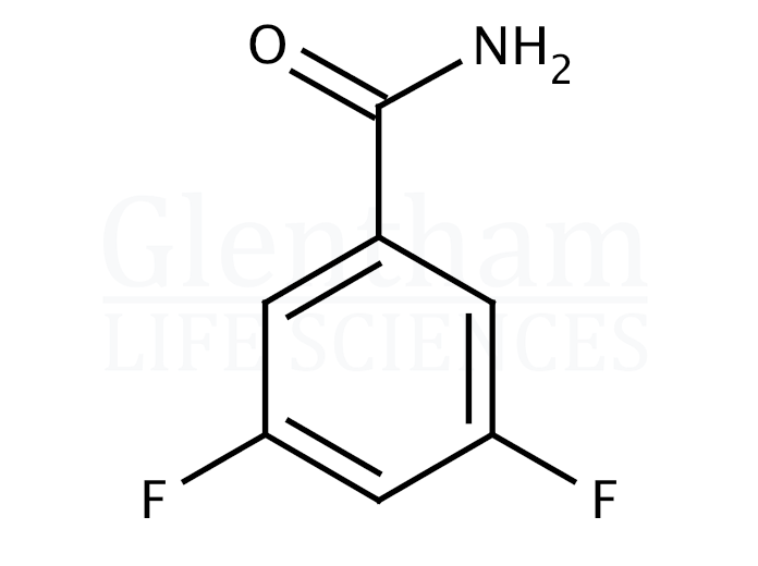 Structure for 3,5-Difluorobenzamide