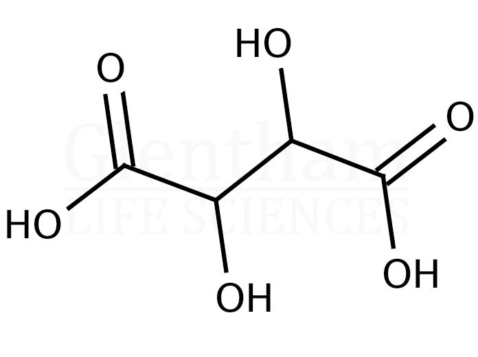 Strcuture for DL-Tartaric acid