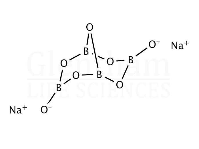 Structure for Sodium tetraborate decahydrate (1303-96-4)