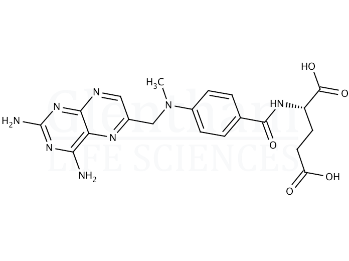 Structure for Methotrexate hydrate (133073-73-1)