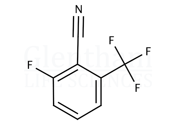 2-Fluoro-6-trifluoromethylbenzonitrile Structure
