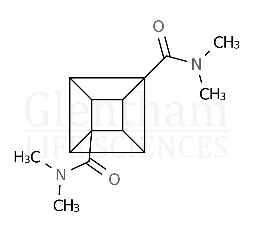 1,4-Cubanebis(dimethylamide) Structure