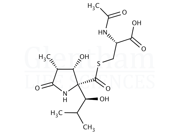 Structure for Lactacystin (133343-34-7)