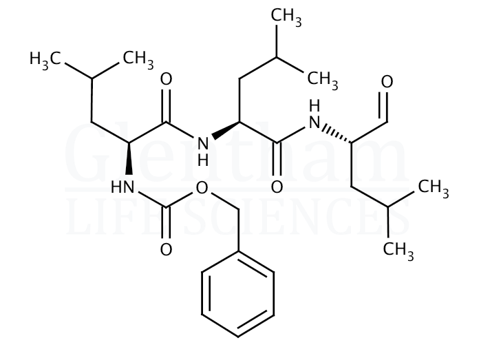 Structure for Z-Leu-Leu-Leu-al (133407-82-6)