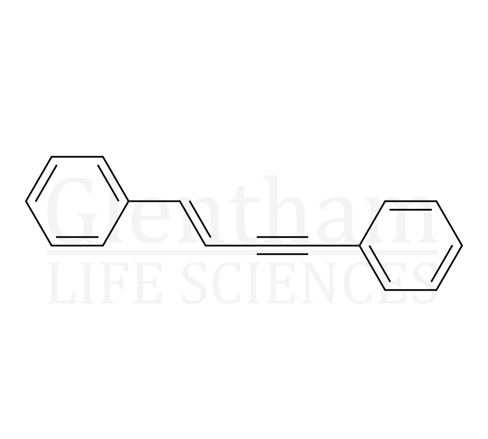 (E)-1,4-diphenylbut-1-en-3-yne Structure