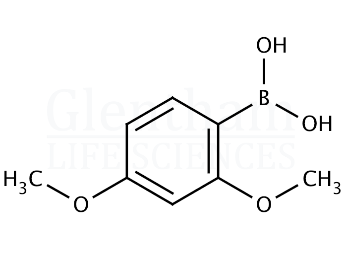 2,4-Dimethoxyphenylboronic acid Structure