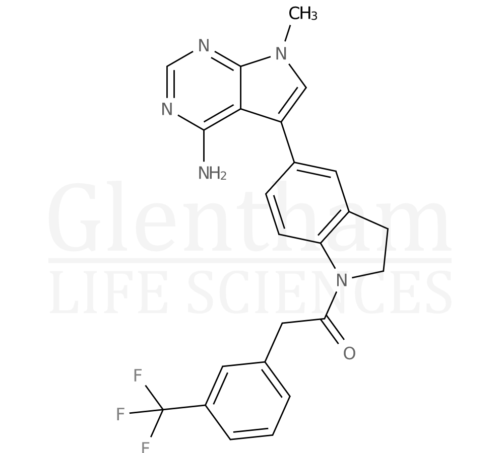 Structure for GSK2606414