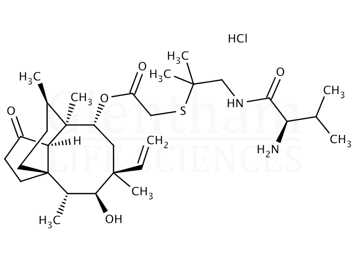 Structure for Valnemulin hydrochloride (133868-46-9)