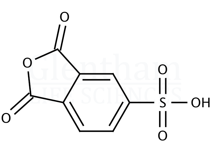 1,3-Dioxo-1,3-dihydro-2-benzofuran-5-sulfonic acid Structure