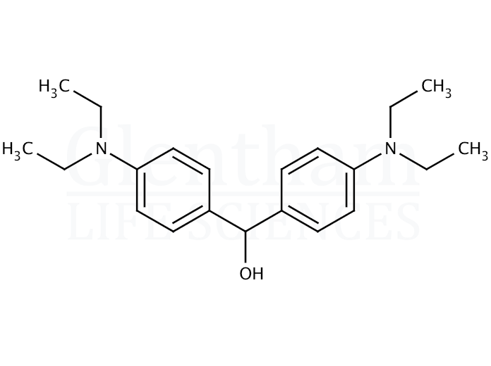4,4''-Bis(Diethylamino)benzhydrol (B-DAM) Structure