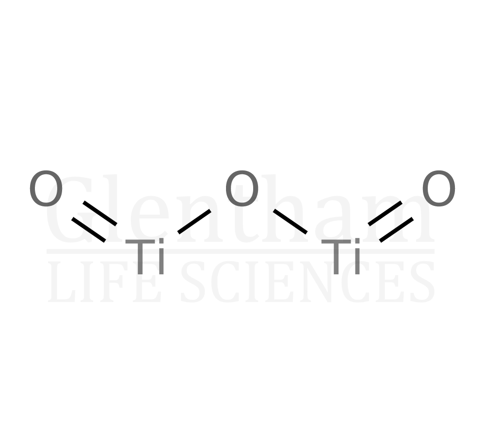Titanium(III) oxide, 99.8% Structure