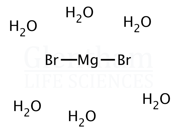 Magnesium bromide hexahydrate Structure