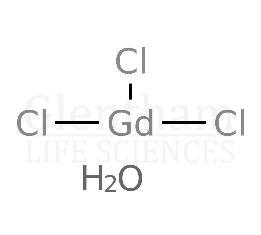 Gadolinium chloride hydrate, 99.99% Structure