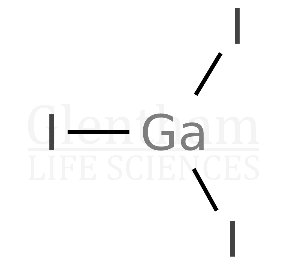 Gallium(III) iodide, anhydrous, 99.999% Structure