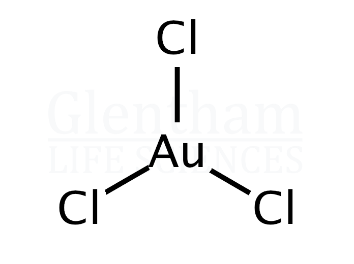 Structure for Gold(III) chloride anhydrous, 99.5+%