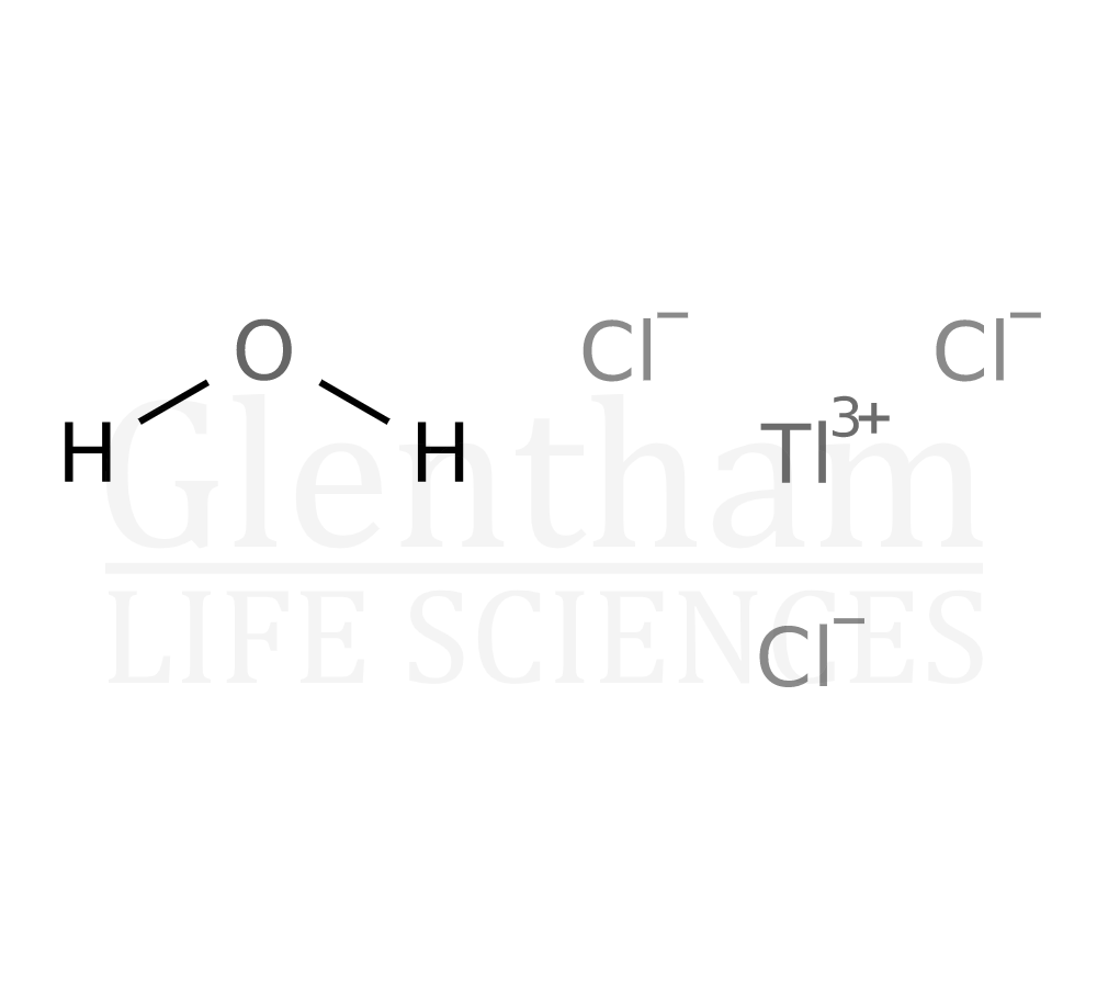 Thallium(III) chloride hydrate Structure