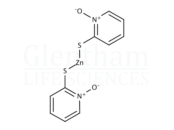 1-Hydroxypyridine-2-thione zinc salt Structure