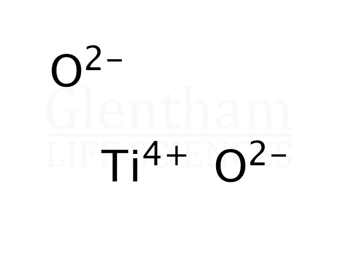 Structure for Titanium(IV) oxide, 99.998% (13463-67-7)