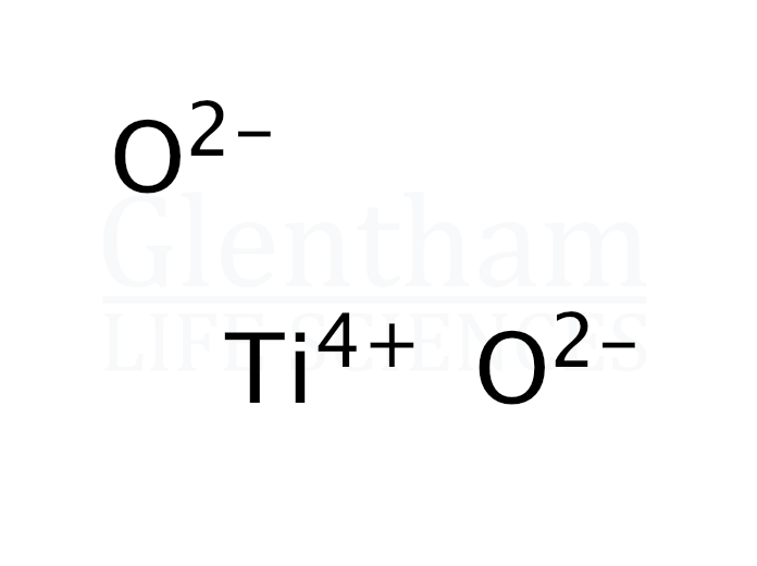 Structure for  Titanium(IV) oxide Powder 220 nm, 95%  (13463-67-7)