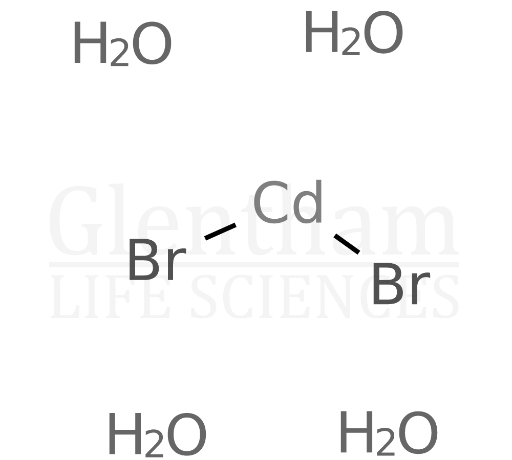 Structure for Cadmium bromide, tetrahydrate, 99%