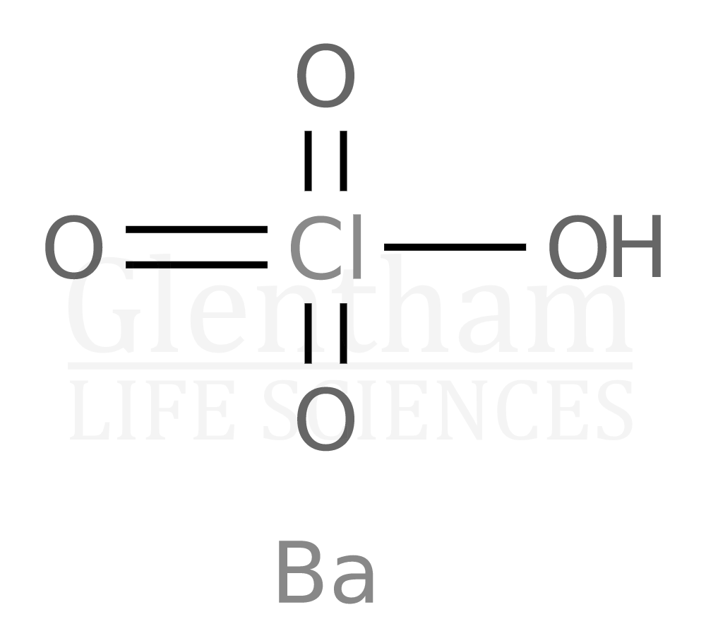 Barium perchlorate, anhydrous Structure