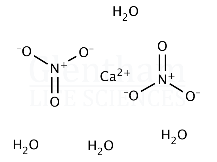 Strcuture for Calcium nitrate tetrahydrate