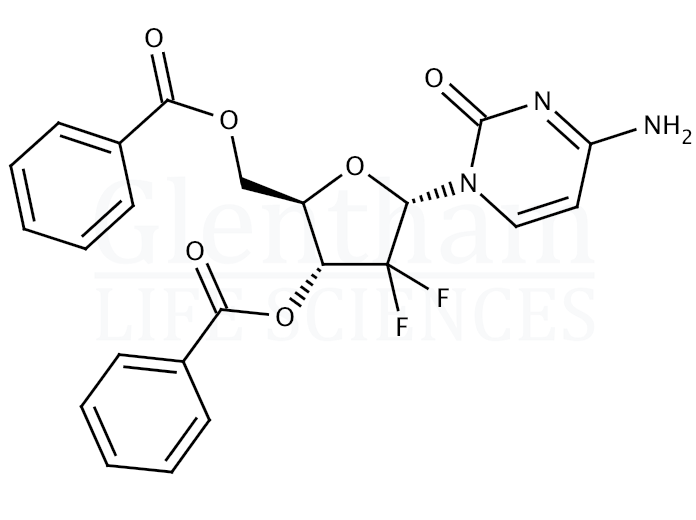 Structure for 1’-Epi gemcitabine 3’,5’-dibenzoate
