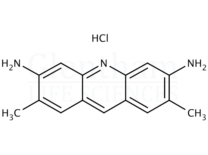 Strcuture for Acridine Yellow G (C.I. 46025)