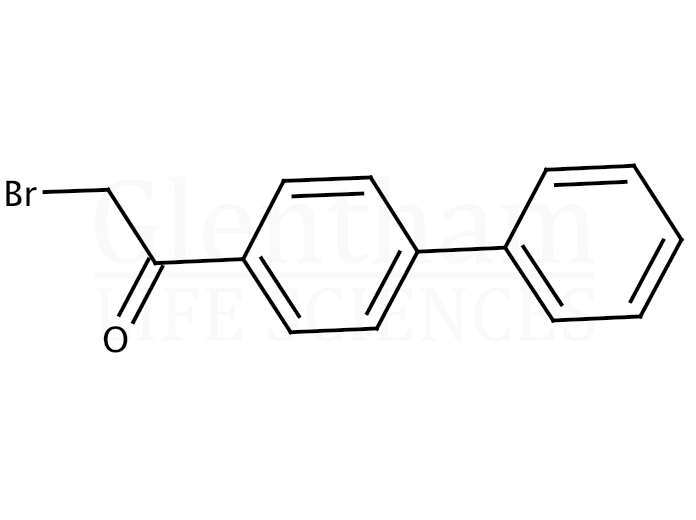 Structure for  2-Bromo-4′-phenylacetophenone  (135-73-9)